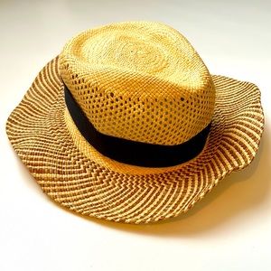 Classic Woven Panama Beach Hat